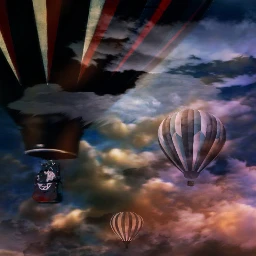 wapintheclouds balloon nature people photography