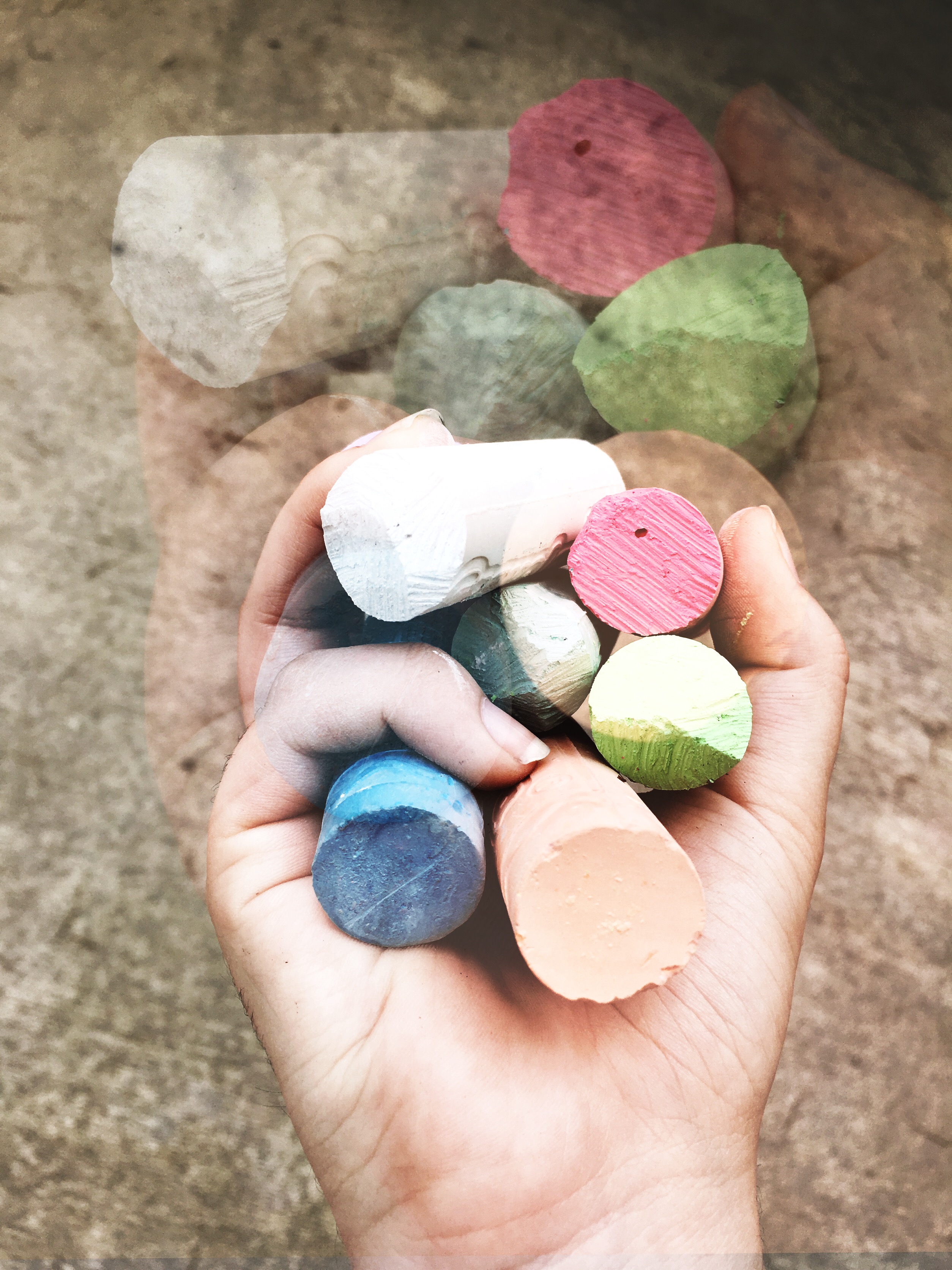 chalk color artwork hands chalk color image by emily_anne